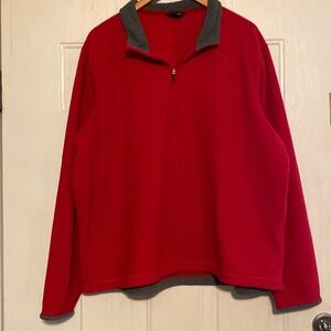 Lands End Pullover with Zipper At Neck‎